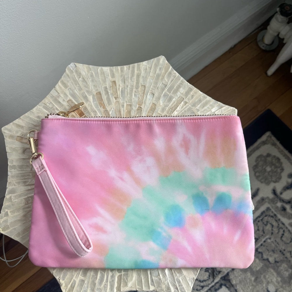 Stoney Clover Lane/Target Collab Pink Tie-Dye Clutch